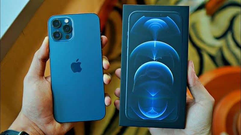 IPHONE 12 PRO HK 256 GB PTA APPROVED (BLUE COLOR) 0