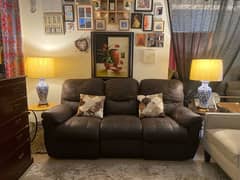 American Embassy Leather Sofa (imported)