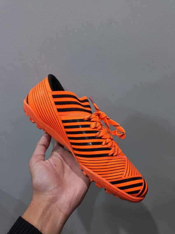 Soccer Shoes-ORANGE-BLK 3