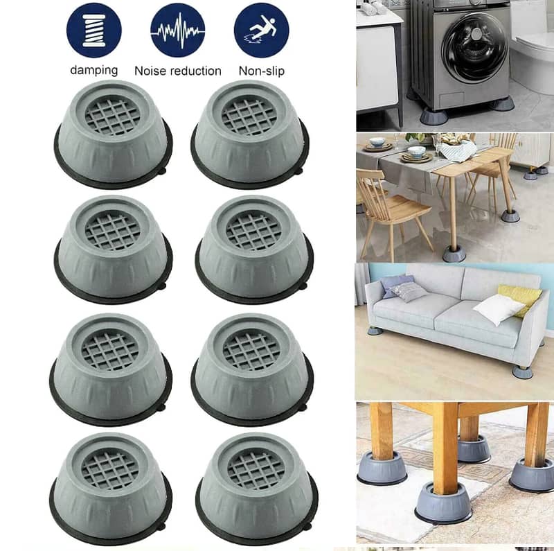 4pc Washing machine - Anti Vibration Foot Pad 2