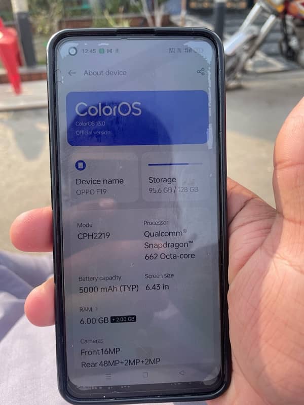 oppo f19 no open no repair 3