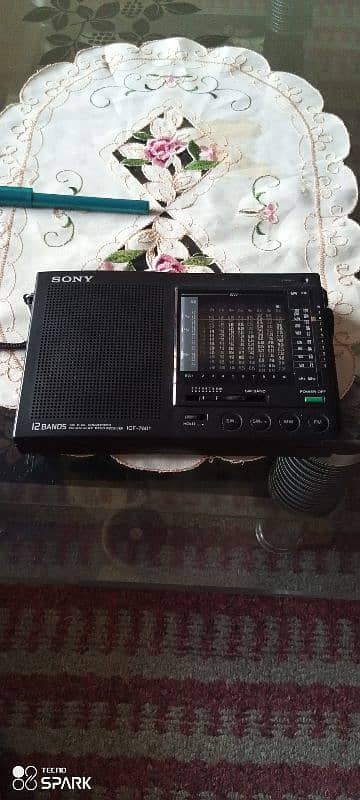 Sony Radio ICF 7601 2