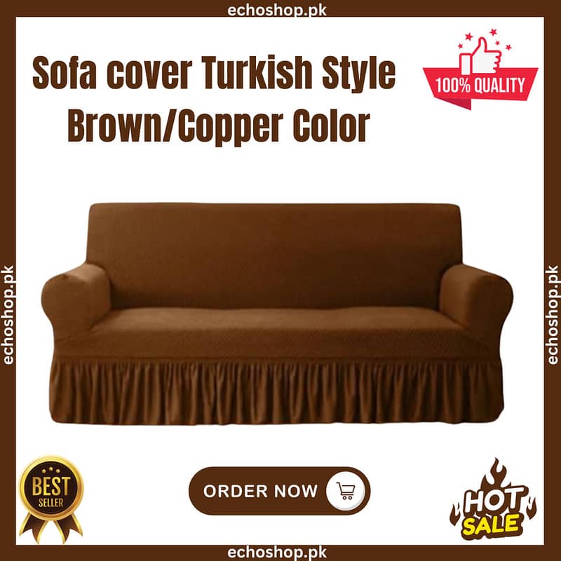 Sofa Cover Turkish Style 5 seater (3+1+1) Home Buy Sofa Covers Fitted 2