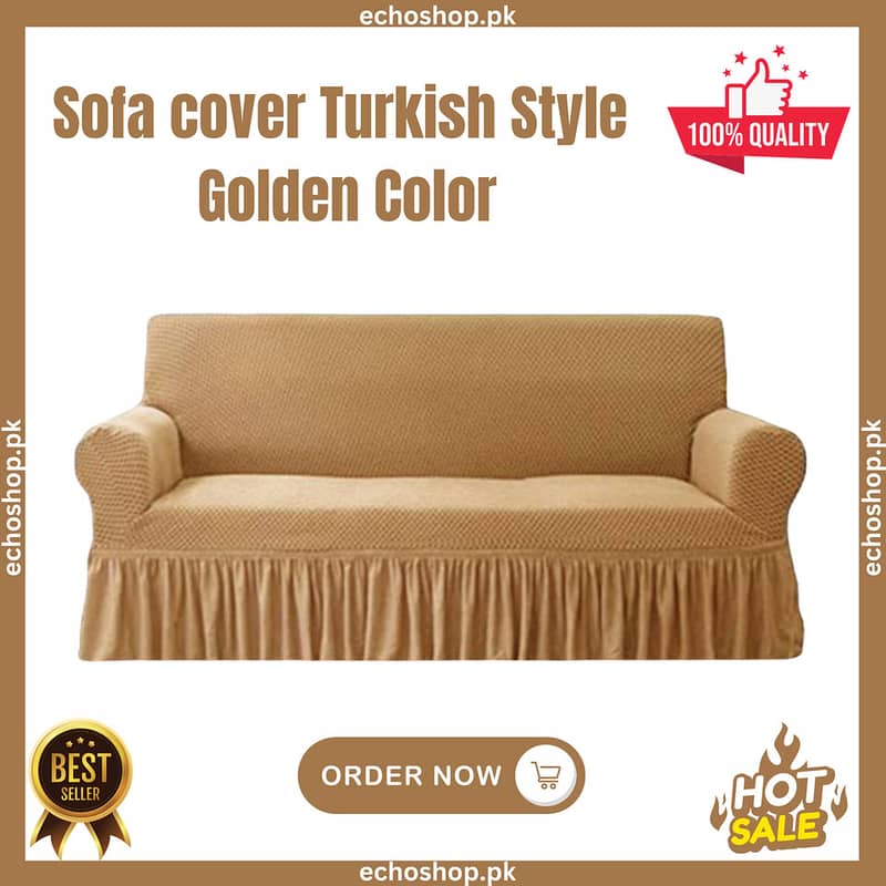 Sofa Cover Turkish Style 5 seater (3+1+1) Home Buy Sofa Covers Fitted 3