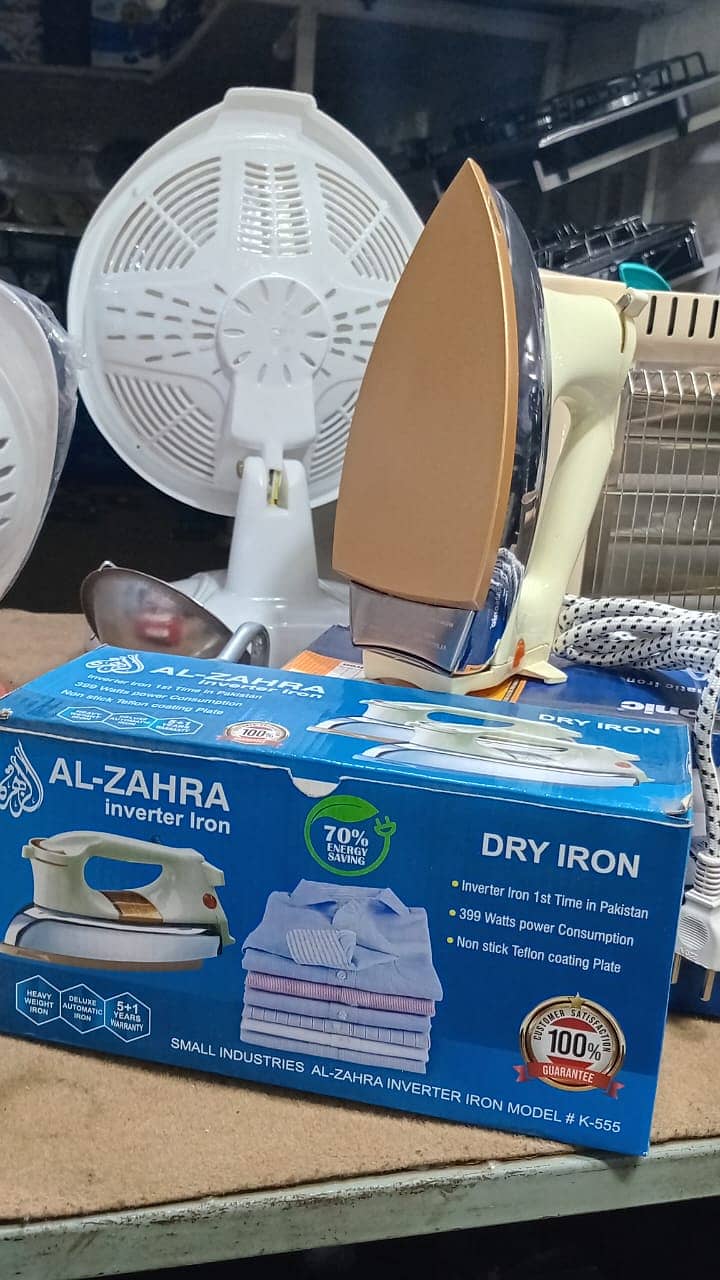 inverter iron/dry iron/panasonic iron/national iron/al zahra iron 2