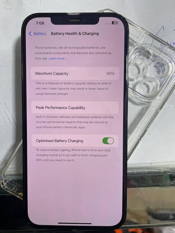 IPhone 12 pro max 128 factory unlock 4 Month Sim chalna wala health 90 5