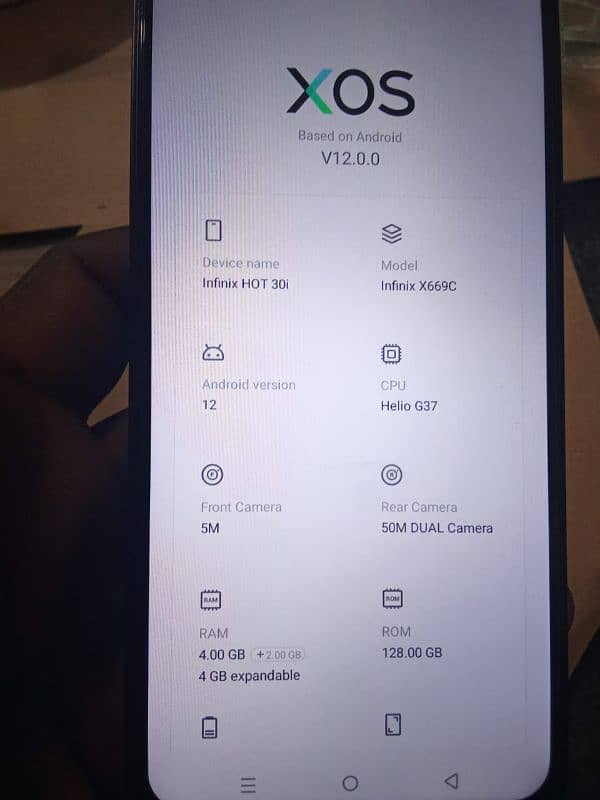 infinix hot 30i 10 by 10 5 month warranty available 5