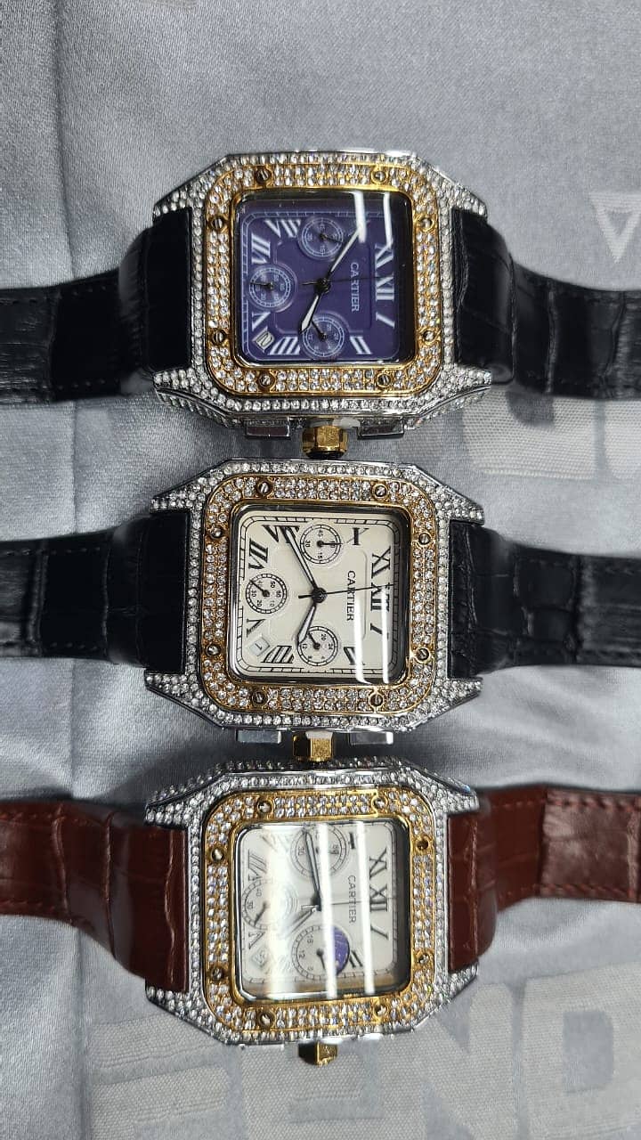 classic old money Cartier watch 0