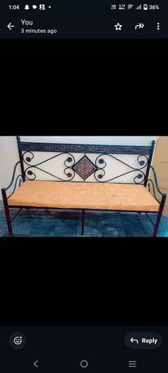 Iron sofa set of 5 seater