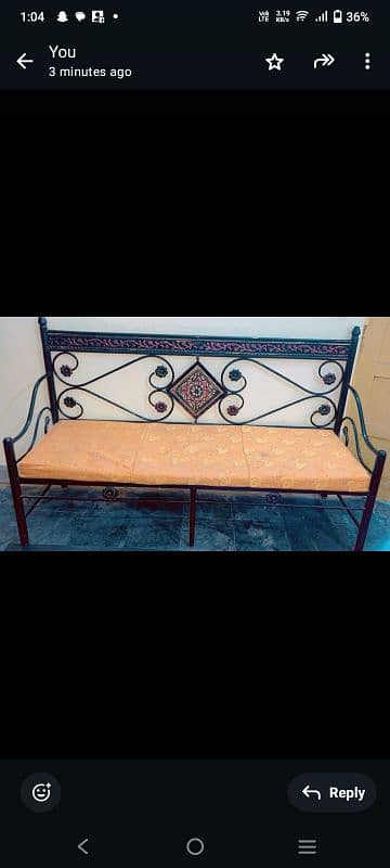 Iron sofa set of 5 seater 0