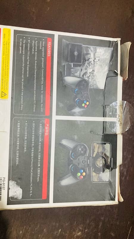 GAMING CONTROLLER BLUETOTH OR WIRED 7