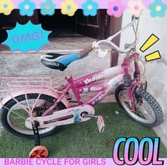 BARBIE CYCLE FOR 5-7 YEAR OLD GIRL