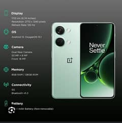 OnePlus Nord 3 rom/ram 16+12/256