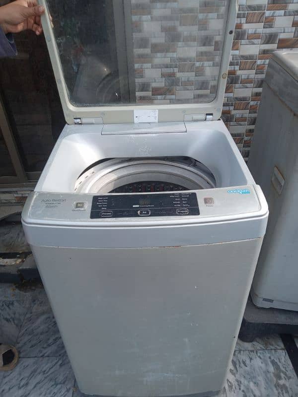 haier full automatic washing+dryer machine 0