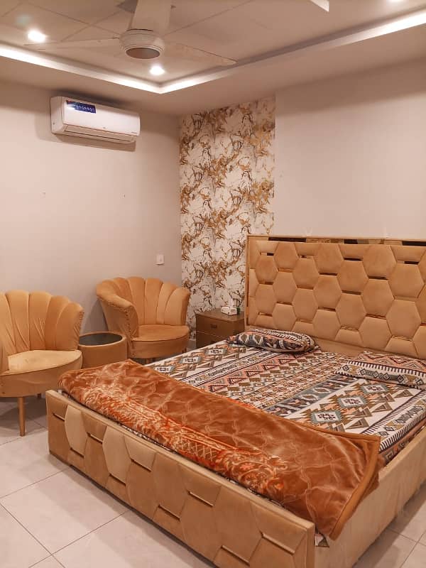 Gulberg heights two bed luxury furnished apartments available for rent in daily basis r monthly basis 5