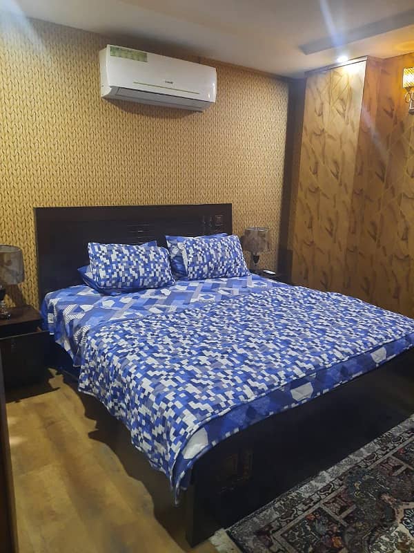 Gulberg heights two bed luxury furnished apartments available for rent in daily basis r monthly basis 8