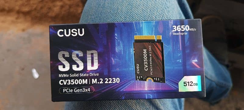 New 512GB NVMe SSD 2230 CUSU for tablet laptop & PC 0