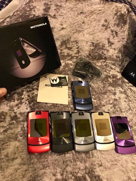 MOTOROLA V3I RAZR FLIP PINPACK 3