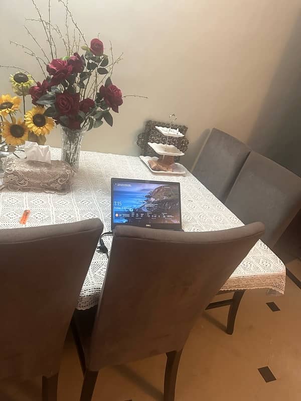 Dining table with 6 chairs 3