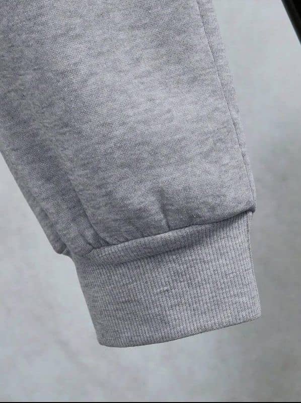 •  Gender: Men's •  Fabric: Fleece  •   Color: Grey •  m 3