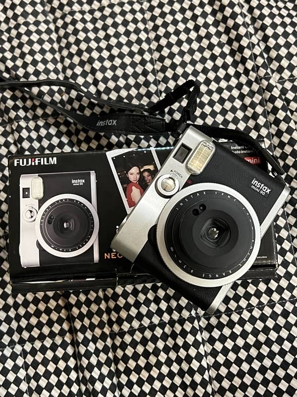 Instax Mini 90 Neo Classic Polaroid Camera 0