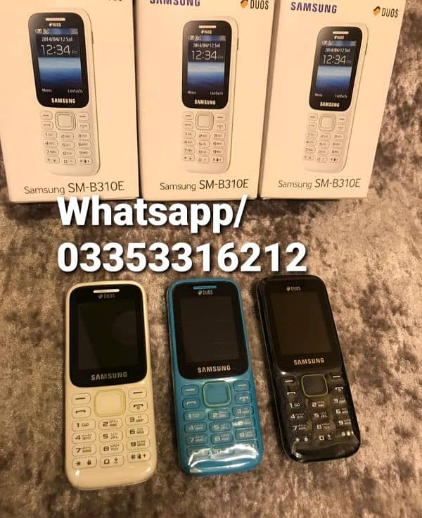 SAMSUNG B310 DUAL SIM PINPACK 0