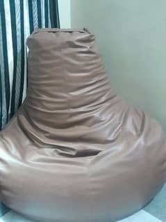 bean bags leather