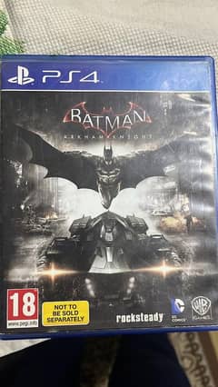 Batman Arkham night and rainbow six siege