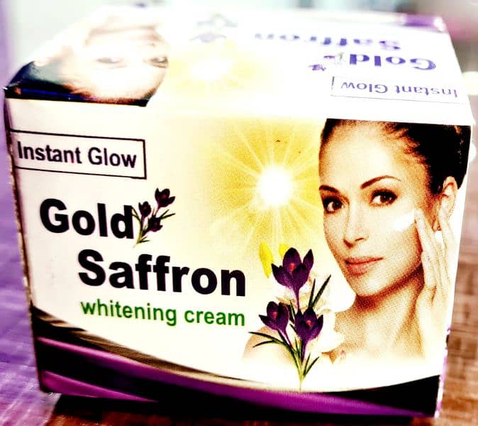 Cream Saffron gold face whitening cream. 1