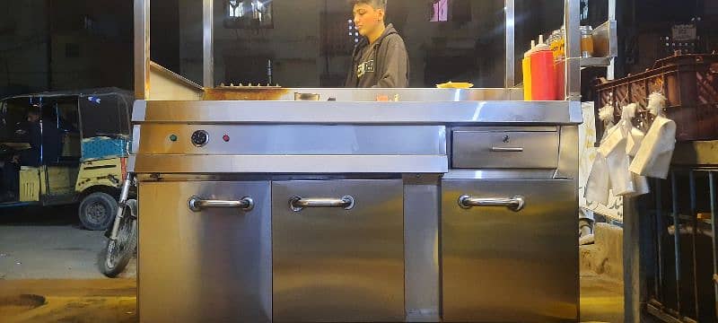 Fries counter & Fryer 1