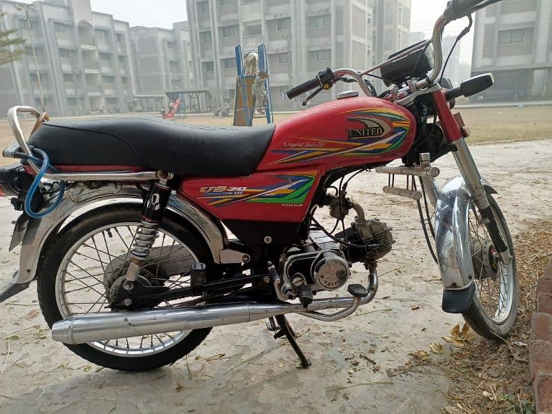 United new model bike all document available. urgent sale. 1