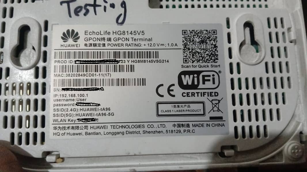 Huawei HG8145V5 5G Fiber Optic Router 2