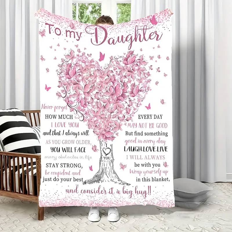 Fleece blankets for gifts to sons, daughters, daddy, mom, niece, Aunt 2