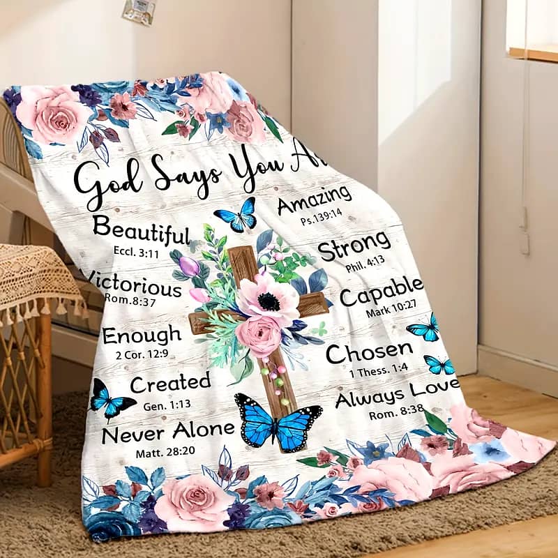 Fleece blankets for gifts to sons, daughters, daddy, mom, niece, Aunt 4