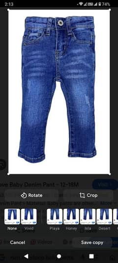 Denim Branded Pents UpTo 5 years using limit