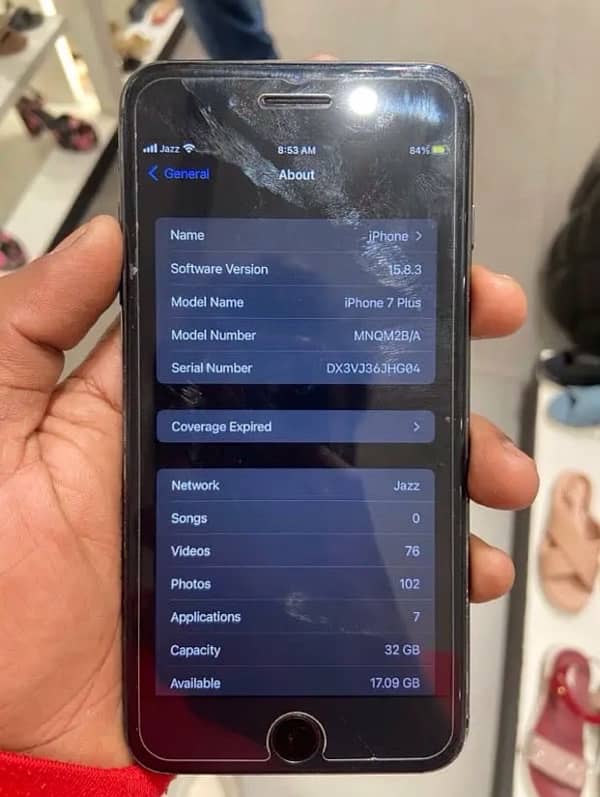 I iPhone 7plus urgent sale 3