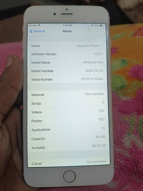 I phone 6 plus all original 7