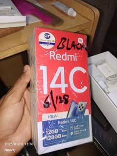 Redmi 14c 10/10 condition Full Warenty 6/128