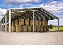 FIBER SHED AND IRON FRAME