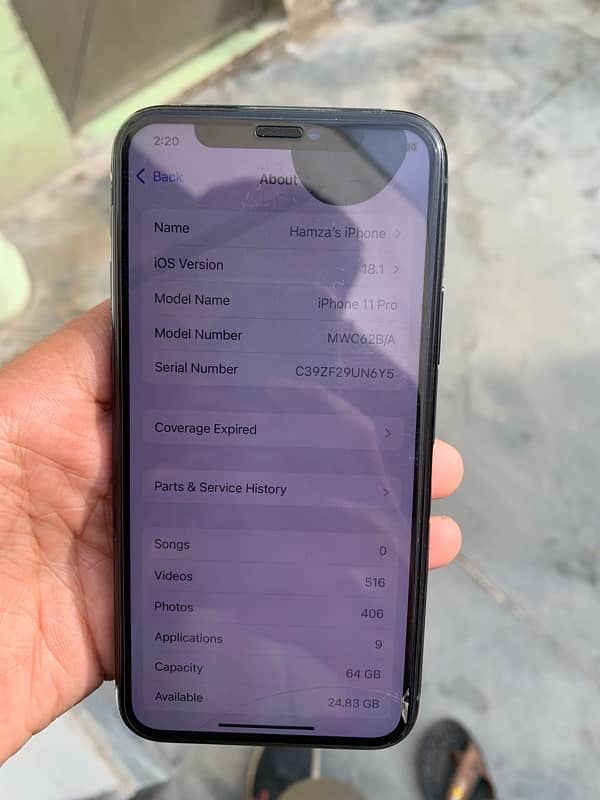 iPhone 11 Pro 64gb 7