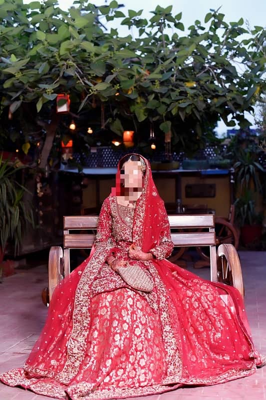 Bridal dress. . wore for once. Contact only this number (03413856455) 1