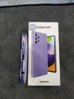 Samsung A52 with box (exchange possible)