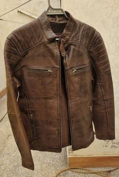 Genuine leather jacket for sale