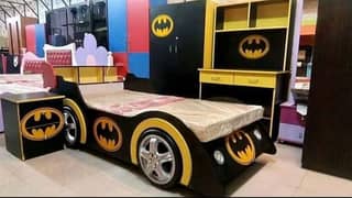 car bed for kids size 2.5x5 feet 10 years warranty