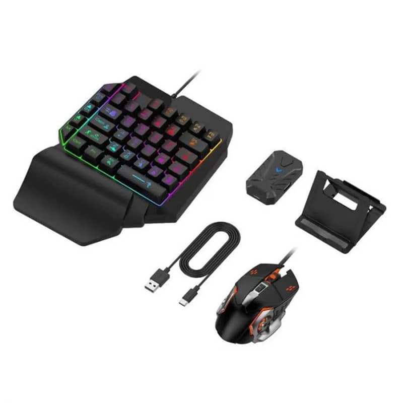 GAMING WIRELESS BLUETOOTH 5 IN 1 COMBO KEYBOARD AND MOUSE 0