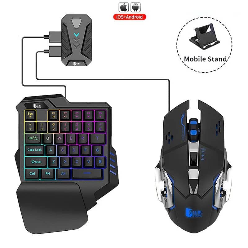 GAMING WIRELESS BLUETOOTH 5 IN 1 COMBO KEYBOARD AND MOUSE 1