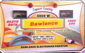 Dawlance steplizer 4000w