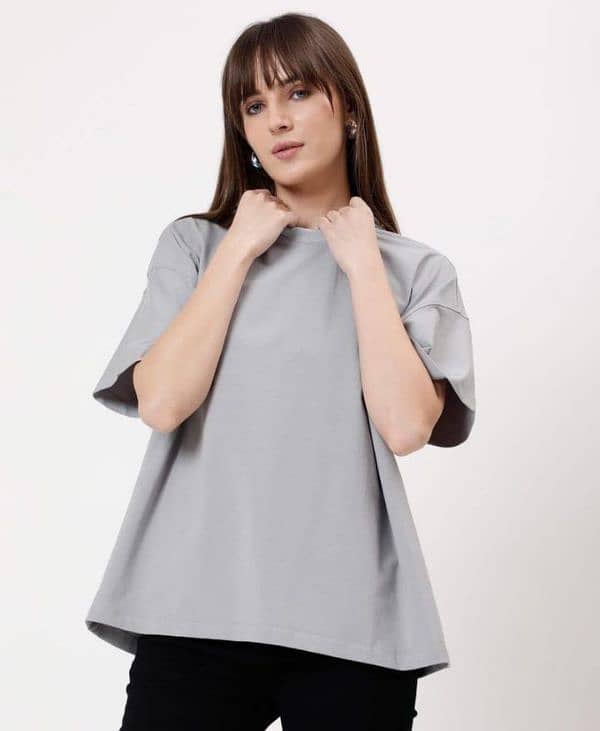 Women's plain T-Shirt 1