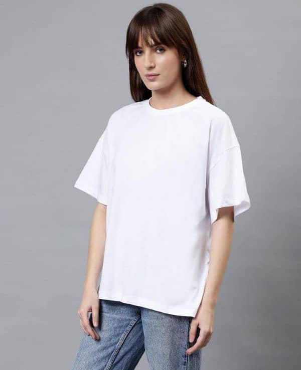 Women's plain T-Shirt 2