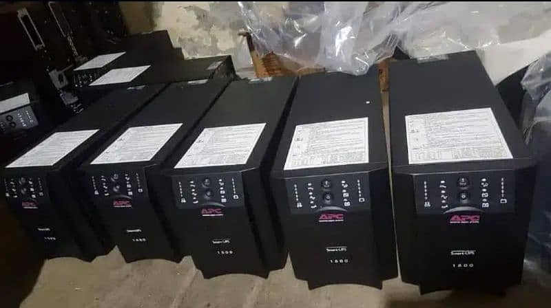 APC SMART UPS ALL MODELS AVAILABLE 650VA TO 20KVA AVAILABLE 0